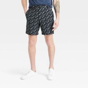 XL Men's Hybrid Shorts 7" - All in Motion, Navy Blue